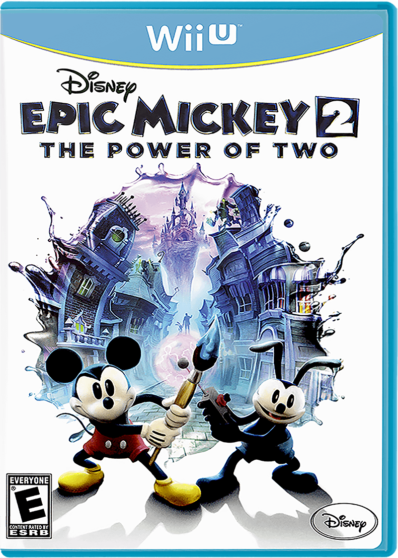 Epic Mickey 2: The Power of Two box art for Wii U